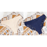 Lace Ice Silk Panties Pure Cotton Crotch Fun Low Waist