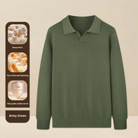 Men's Autumn And Winter Casual Loose Warm Sweater For Layering