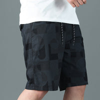 Thin Printed Shorts Fashion Outerwear Casual Pants