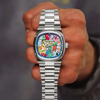 Wormhole Concept Men's Sporty Square Watch
