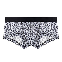 Men's Leopard Print Underwear Ultra-thin Breathable