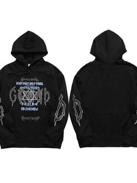 High Street Round Neck Hoodie For Men