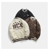 Real Shot American Retro Baseball Uniform Jacket Coat