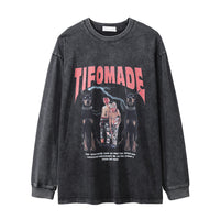 Hound Character Printed Men's Long Sleeve