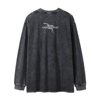 Hound Character Printed Men's Long Sleeve