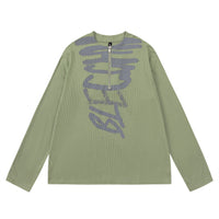 Abstract Graffiti Printing Long Sleeve Men