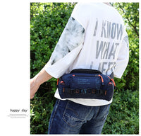Men's Multi-functional Shoulder Crossbody Outdoor Sports And Casual Biking Mountain Climbing Large Capacity Waist Bag