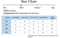 Girl Embroidered Butterfly Non-slip Fashion Bra With Steel Ring
