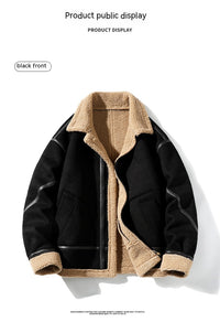 Loose Fashion Fleece Thickened Padded Jacket