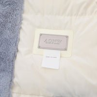 Color Contrast Patchwork Plush Stand-up Collar Cotton-padded Coat Men