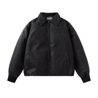 Rock Thickened PU Leather Jacket Men