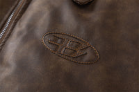 Rock Thickened PU Leather Jacket Men