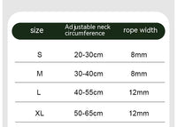 Dog Hand Holding Rope Anti Breaking Loose Collar