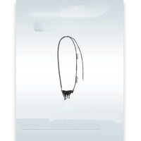 Lava Tassel Moonstone Mobile Phone Charm