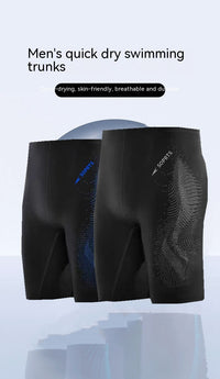 Quick-drying Fashion Slim Men's Swimming Trunks