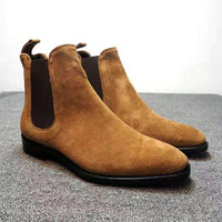 Side Zipper High-Top Shoes Fashion Plus Size Martin Boots