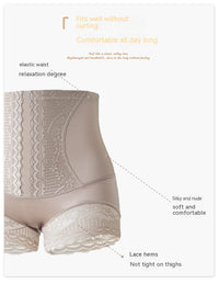 Women's High Waisted And Buttocks Lifting Shaping Triangle Pants