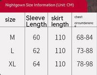 New V-neck Nightdress Ice Silk Women
