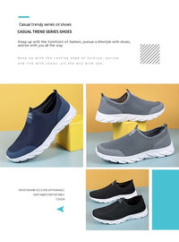 Men's Mesh Shoes Breathable Sports Lightweight Walking Shoes