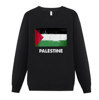 Men's Round Neck Printed Sweater With Theme