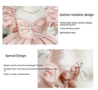 Performance Costume Little Host's Dress Girls' Birthday