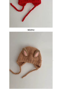 Baby Hat Autumn And Winter Thickening Knitted Hat
