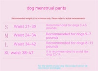 Pet Bichon Poodle Female Canine Menstrual Panties