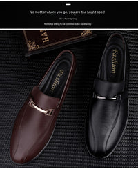 Fashion Casual Leather Shoes Versatile