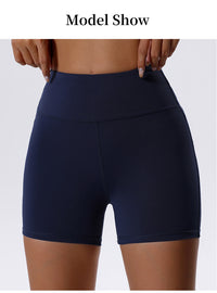 Summer European And American Three-point Yoga Women's High Elastic Fitness Shorts Outdoor Running Sports Professional Training