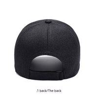 Hat Men's Fashion Plaid Casual Baseball Cap Women's