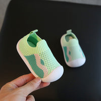 Girls' Flying Woven Breathable Pumps