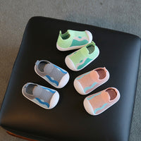 Girls' Flying Woven Breathable Pumps