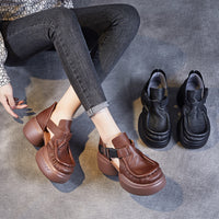 Summer Platform Retro Literary Lady Sandals