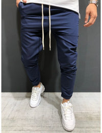 Men's pants woven fabric casual sports jogging Leggings