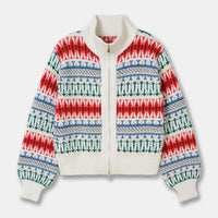 Women's Retro Heavy-duty Jacquard Thickened Wool Sweater