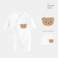 Pure Cotton Fashion Bear Jumpsuit