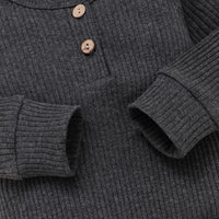 Long sleeve baby jumpsuit