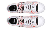 Fashion Printed Couple High Top Canvas Shoes