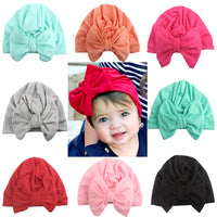 Baby Polyester Cotton Bowchildren's Polyester Hat