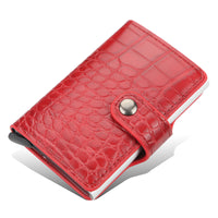 Men's Pattern Card Holder Anti-Magnetic Multiple Card Slots