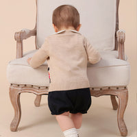 Children's cartoon knitted jacket