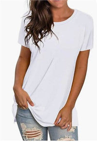 Women's Loose T-shirt Short Sleeved