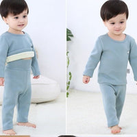 Two-piece high waist underwear suit