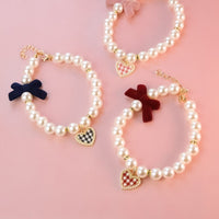 Pet Fashion Personality Retro Advanced Texture Bow