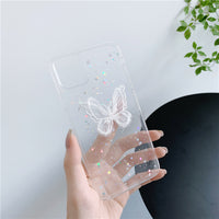 Lace butterfly phone case