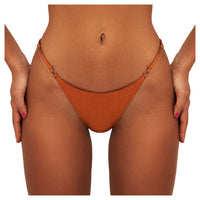Sexy solid color bikini bottoms