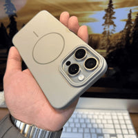 Soft Fine Circle Magnetic Phone Case