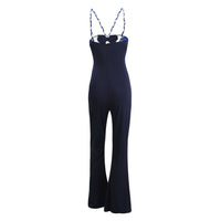 Fashion women's sling tube top jumpsuit