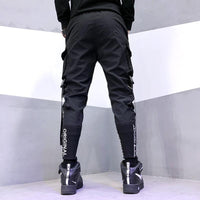 High-bandwidth Loose-footed Harem Pants
