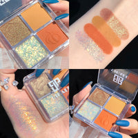 Mini Four-Color Eyeshadow Palette